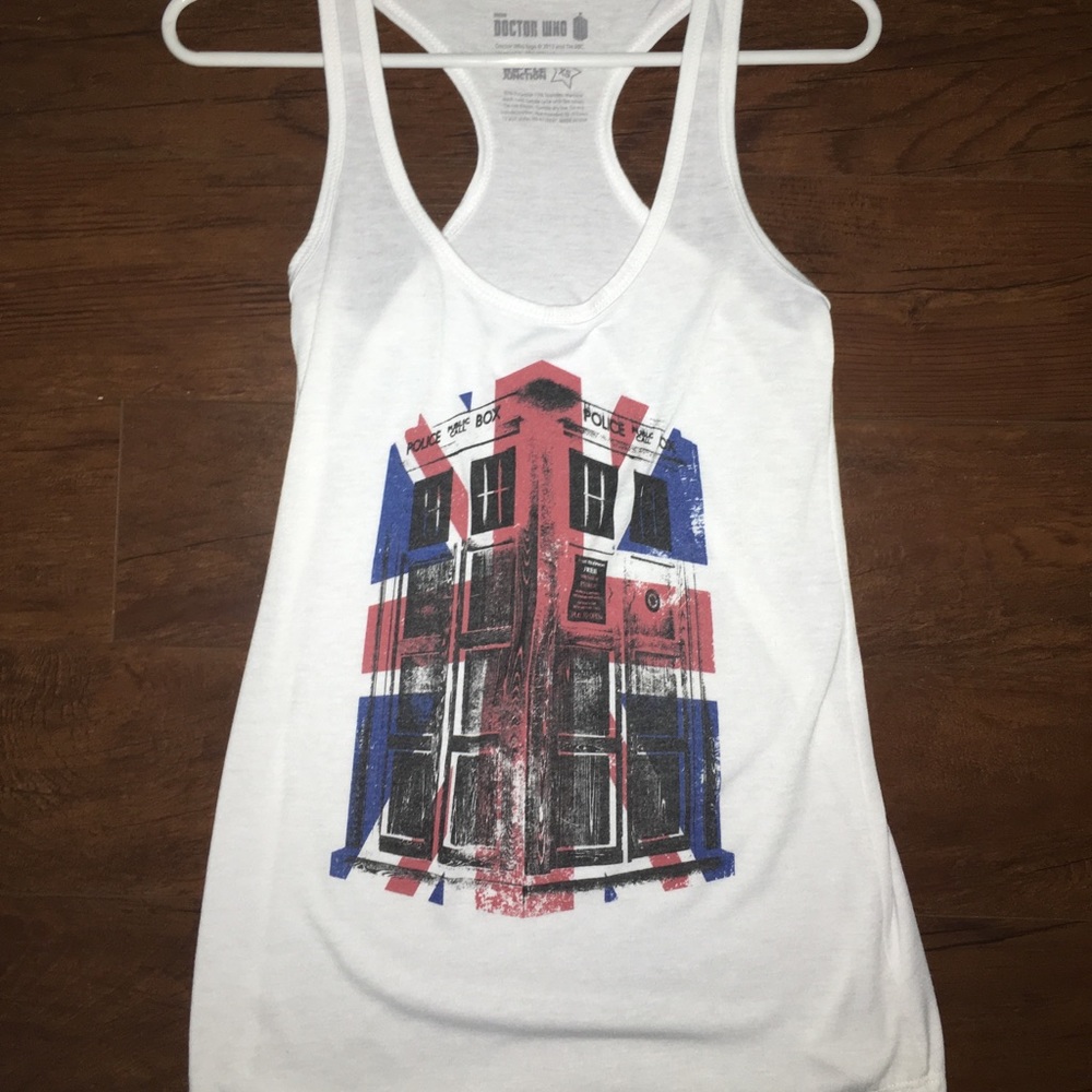 BRAND NEW! Doctor Who Tardis Top